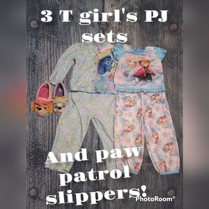 3T girls sleepwalking sets